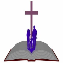 aile Kutsal Kitap Sanat kitap İsa Hıristiyan kilise topluluk çapraz dekor dekorasyon sıra hediye Tanrı uyum isa Aşk Barış destek dini 3d print model - Mito3D