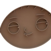 family guy stewie griffin cookie cutter embosser peter lois chris meg 3d print model - Mito3D
