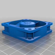 ventilador 60x60x15 ferramenta 3d impressora partes 3d print model - Mito3D