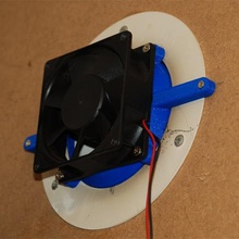 ventilateur carte 80mm -&gt 95mm la maison ménage 3d print model - Mito3D