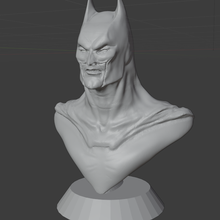 fan art - bust figure based batman comic character toy fanart 3d print model - Mito3D