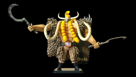 fan art - jack drought piece pirates onepiece toys jackthedrought elephant mammoth sculptures anime 3d print model - Mito3D