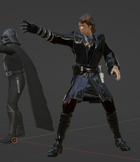 ventilador arte anakin darth Vader Skywalker Estrela guerras 3d print model - Mito3D