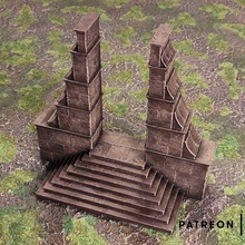hayran Sanat eğlence geçiş kapısı tekerlek zaman oyun Zindanlar ejderhalar yol bulucu portal rol yapma oyunu dağılmak arazi manzara taş masaüstü savaş oyunları 3d print model - Mito3D