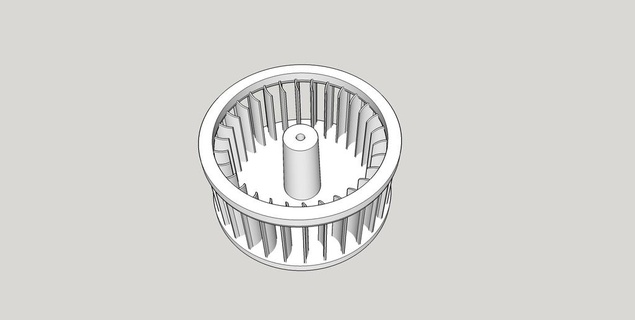 ventilador lâmina extrator faça Ferramentas fabricantes 3d print model - Mito3D