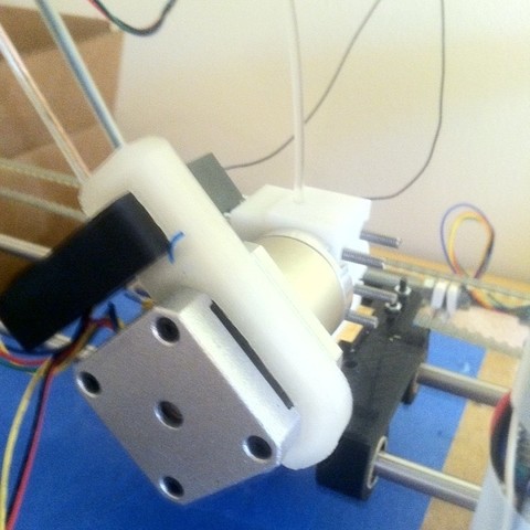 fan clip tool bracket complicatedsolutiontoaneasyproblem mendel mount prusa stepper holders boxes 3D print model - Mito3D