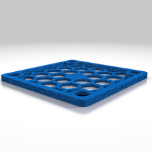 ventilateur couverture gaine 40mm outil 3d imprimante pièces abeille peigne refroidissement fangrill grille 3d print model - Mito3D