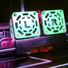 tampa da ventoinha replicator 2x ferramenta rep2x replicator2x Impressora 3d acessórios 3d print model - Mito3D
