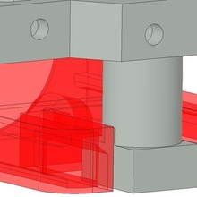 ventilador duto openx transporte j head ferramenta resfriamento Mendel 3d impressora partes 3d print model - Mito3D