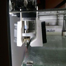 ventilador conducto ultimaker 2 2+ optimizado cae herramientas 3d print model - Mito3D