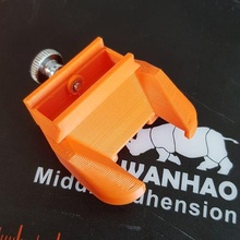fan duct upgrade wanhao d12 230 300 duplicator 3d printer part 3d print model - Mito3D