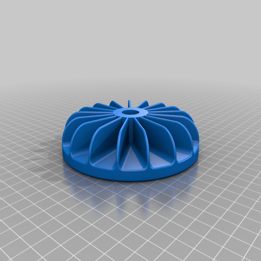 fan electric motor cooling parts 3D print model - Mito3D