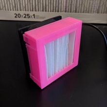 Ventilator Filter Gehäuse Computer Ofen 3d print model - Mito3D