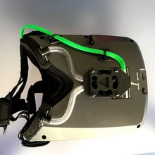 fan headset antifog ventilador antivaho fashion accessories google gafas fpv fanduct 3d print model - Mito3D