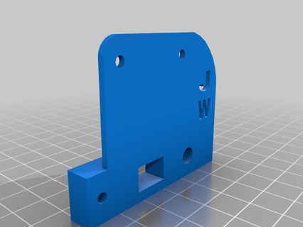 fan mount i3x fan nozzle fan adapter 3d printing  3d print model - Mito3D