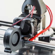 fan mount rigidbot tool 3d printer parts cooling blower 3d print model - Mito3D