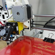 Lüfter über montieren tool 40mm Kühler fan pla-Kühlung 3d-Drucker Teile 3d print model - Mito3D
