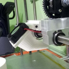 ventilador repstrap de la herramienta Impresora 3d las piezas útil paramétrico 3d print model - Mito3D