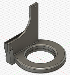 fan ring anycubic i3 mega easy mounting optimized system cooling printhead universal 3d print model - Mito3D
