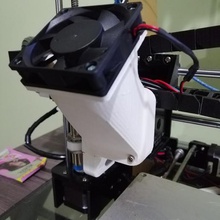 fan support 60mm anet a8 tool 3d print model - Mito3D