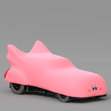 fan art Kirby batmobile 3d print model - Mito3D