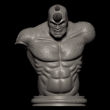 arte fan rinoceronte hombre araña busto Arte spider man mal enemigo villano miles morales pedro Parker 3d print model - Mito3D