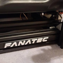 fanatec 3d stick logo art decals sim racing 8020 wall wheel 3d print model - Mito3D