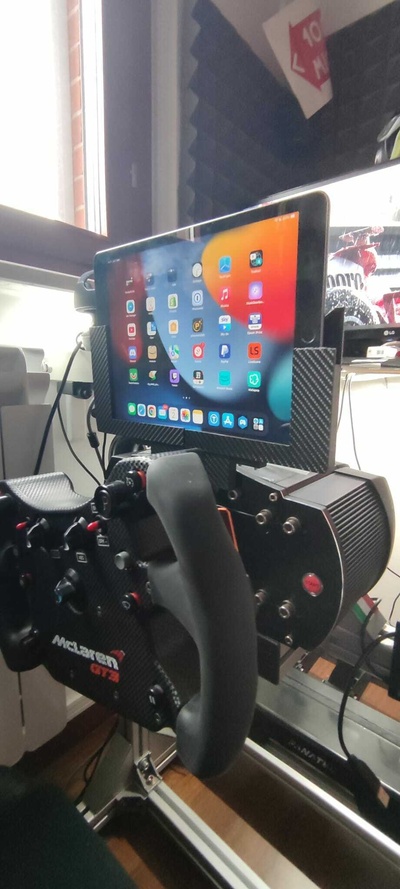 fanatiker csl elite or dd ipad 7 montieren simracing instrumententafel vorteil korsa iracing autofahrer 3d print model - Mito3D
