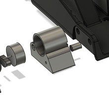 Fanatec csl pedal gürlemek motor binmek gadget seçkinler titreşim simhub sim yarış benzetme 3d print model - Mito3D