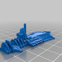 fanatic class light chaos cruiser modified battlefleet gothic toy_game_accessories 3d print model - Mito3D