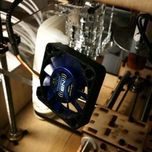 fanboy 3d licuadora extrusora ventilador makerbot indefenso potenciar útil 3d print model - Mito3D