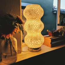 fancy 3d printable lampshade home voronoi light lighting cool pretty neat led sls lights 3d print model - Mito3D