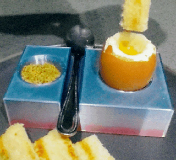 schick schwammig Halter Unterstützung Ostern Teelöffel Salz Pfeffer Ketchup Hase Küche Frühstück Lebensmittel 3d print model - Mito3D