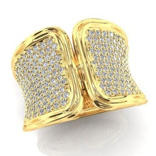 lujoso anillo joyería joya compromiso Boda diamante imprimible oro Moda blanco colgante pendiente collar zafiro pendientes 3d print model - Mito3D