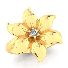 fantezi yüzük takı mücevher nişan düğün elmas yazdırılabilir altın moda beyaz kolye safir küpe 3d print model - Mito3D