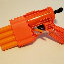 fang qs-4 nerf-blaster-Lauf-Ersatz Spiel nerf nerf-blaster mod 3d print model - Mito3D