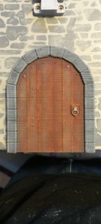 fantasía puerta medieval Roca d mazmorras dragones munchkin 3d print model - Mito3D