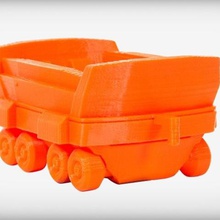 fantastic flatcar game train vehicles 3d print model - Mito3D
