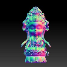 Fantasie Avalokitesvara 3d print model - Mito3D