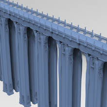 fantasy bridge long architecture persia egyptian atlantis lemuria greece aqueduct dune street godofwar kitbash 3d print model - Mito3D