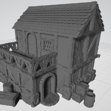 fantasy commoner house 3d print model - Mito3D