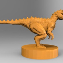 fantasy dinosaur art blender toy 3d print model - Mito3D
