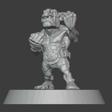 fantasy football goblin lineman 2 3d print model - Mito3D