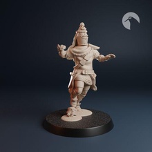 fantasy football knight 03 3d print model - Mito3D