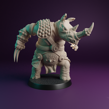 fantasy football rhino ogre 3d print model - Mito3D