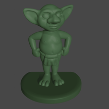 fantasy goblin game rpg mythical fairy tales miniature base creature 28mm figure d&d dnd dungeons dragons tabletop 3d print model - Mito3D