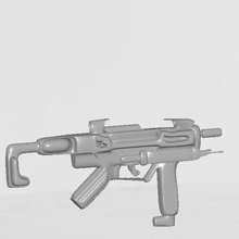 fantasy gun game ready 3d print model - Mito3D