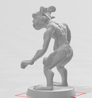 fantezi canavar dnd minyatür cin yaratıklar Sanat hayali efsaneler karakterler 3d print model - Mito3D