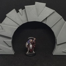 fantasy stone portal game magic mystical rpg tabletop gaming games 3d print model - Mito3D