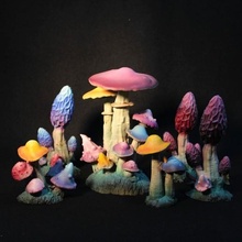 fantasia tampo mesa terreno cogumelos jogos gitz goblins 3d print model - Mito3D